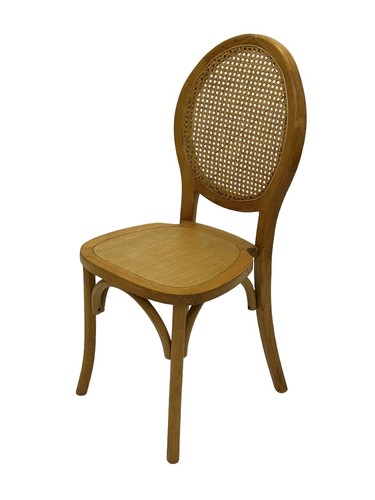 Cane back wooden chairs - back,