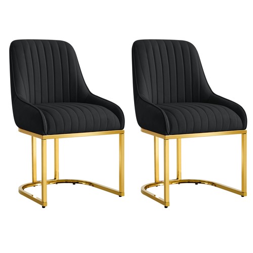 Set velvet dining - of,