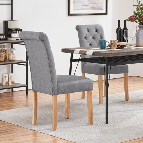 Dining chairs set fabric - of,