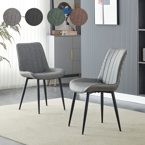 Set dining chair faux - set,